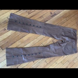 Leather pants